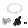 thumbnail image 1 of JUNTEX Bath Tub Spa Waste Garbage Disposal Self-Lock Air Switch Push Button Air Hose, 1 of 9