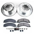 thumbnail image 3 of PowerStop Rear Z23 Evolution Sport Carbon-Fiber Ceramic Brake Pad and Drilled & Slotted Rotor Kit Fits: DODGE Select Models K4722, 3 of 10
