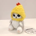 thumbnail image 2 of Lindo tiburón gato frito Camarón gato peluche muñeca colgante hermosa habitación coche bolsa decoración colgante apertura regalo de vacaciones Fivean Peluches, 2 of 2