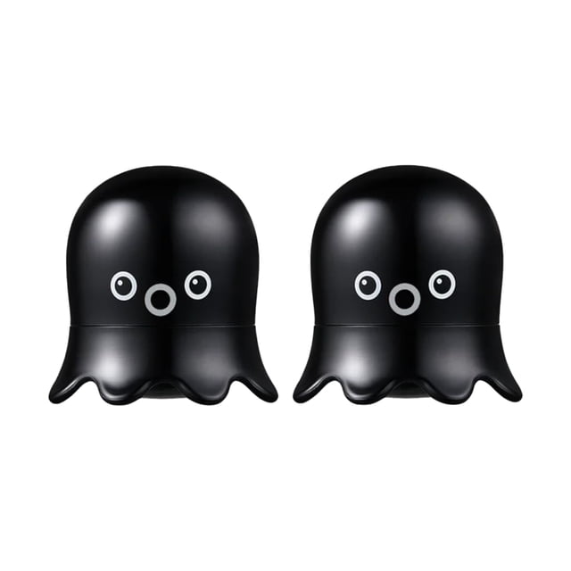 TONYMOLY Tako Pore - Set de dos exfoliantes en barra para puntos negros: exfoliante de carbón para nariz y zona T, con extractos marinos, aceite de árbol de té y microesferas de celulosa (2 unidades)