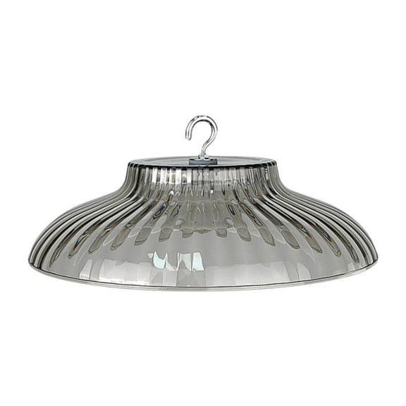 FashionCha Bird Feeder Protective Bird Feeding Shelter Clear Rainproof Protector Baffle for Gray