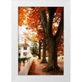 thumbnail image 3 of Alan Hausenflock 23x32 White Modern Wood Framed Wall Art Titled - Small Town Autumn II, 3 of 5