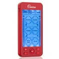 thumbnail image 2 of Tens Unit Muscle Stimulator 24 Massage Modes Rechargeable Whole Body Electrotherapy Device (RED), 2 of 4