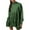 Green Dress for Women, variant on Women's Mini Babydolls Dress Sweatshirts Solid Color High Neck Hide Belly Casual Splicing Ruffle Hem Pleated Trendy Girls Spring Dressy Tunic Black S