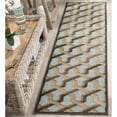 thumbnail image 3 of SAFAVIEH Paradise Gayle Geometric Tessellation Runner Rug, Soft Anthracite/Anthracite, 2'2" x 8', 3 of 8