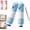 10ml 2pc Blue, variant on 2-in-1 Thermal Paper Eraser & Box Cutter, Water-Based Thermal Paper Eraser Pen with Unboxing Knife for One Smear Printed Text Covering - Liquid Redacting Marker (2pc cat)