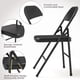 thumbnail image 4 of Yeshouse Juego de 4 sillas plegables de metal resistente, capacidad 160 kg, portátiles y apilables, 4 of 8