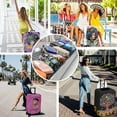 thumbnail image 5 of Luggage Cover Approved Travel Suitcase Protector Cute Dots Elastic Washable Animation Themed Baggage Covers for 18-20 inch Luggage(S), 5 of 6