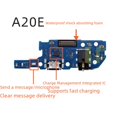 thumbnail image 2 of Cable de enchufe trasero para teléfono móvil Samsung A51 A10S A20S A23 A32, placa pequeña con soporte IC para carga rápida, 2 of 4