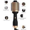 thumbnail image 4 of Hair Blow Dryer & Styler Dryer Brush w/ Negative Ion Anti-frizzn, 4 in 1 Hot Air Brush Dryer for Straightening, Curling, Drying, Salon, 4 of 6