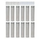thumbnail image 4 of Juego de 12 tornillos separadores de acero inoxidable, tornillos publicitarios de 19x80mm, accesorios de montaje para colgar marcos de fotos acrílicos, 4 of 8