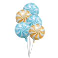 thumbnail image 1 of Globos de aluminio de caramelo de 7 piezas y 18 pulgadas para niños, globo de helio colorido de molino de viento, decoración de fiesta de cumpleaños y boda, ducha de bebé de juguete, 1 of 4