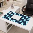 thumbnail image 3 of Long Mouse Pads for Desk,Halloween Ghost Pattern Desk Mats on Top Of Desks, Desk Mouse Pad Extra Large with 3mm Non-Slip Base and Stitched Edge for Gaming,Office,Work,Home 31.5x15.7in, 3 of 5