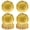 50pcs, variant on Limorve 50/100‑Pack 13‑Inch Reusable Gold Plastic Charger Plates, Ruffled‑Edge Waterproof PP Dinner Under‑Plate for Wedding Banquet Holiday Party Table Decor 12.99 Inch