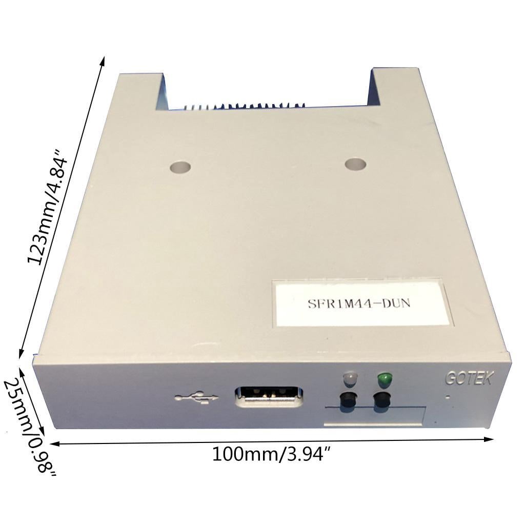 GOTEK SFR1M44-DUN 1.44MB USB SSD Floppy Drive Emulator 3.5”32-Bit 34pin CPU Industrial Controllers Floppy Disk Driver