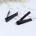 thumbnail image 2 of Professional Black Stainless Steel TOE Nail Cutter Nails Trimmer Clipper Machine, 2 of 8