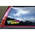 thumbnail image 5 of 10in x 3in Honk! It's My 13th Birthday Bumper Sticker, 5 of 6