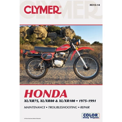 Clymer Repair Manuals for Honda XR100 1981 1984 Walmart