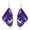 purple, variant on Unique Colorful Butterfly Dangle Earrings Multicolored Simulation Butterfly Wing Hook Earrings Monarch Butterflies Drop Earrings Classy Handmade Jewelry for Women