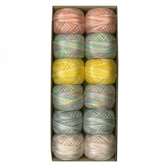 Valdani Pearl Cotton Ball Size 8 73yd Two in Light
