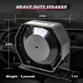 thumbnail image 3 of Altavoz de sirena SMALLFATW Compact 130 dB 200 W resistente a la intemperie, 3 of 5