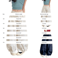 thumbnail image 2 of Girls Parachute Pants Loose Wide Leg Waterproof Causal Hiking Pants for Girls Pockets Lightweight Running Joggers with Cuffs, 2 of 4