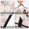 thumbnail image 6 of Rooster and Floral Pink Pattern Teens Toddler Nap Mat with Pillow, Sleeping Mat Bag for Preschool Daycare 59"x22", 6 of 6