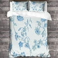 thumbnail image 3 of Chinese Celadon Printing Crib Set, Sports Mattress Protector, 3D Regional Characteristics Design, Microfibre, 3 Piece Set with Zip And 2 Pillowcases, ., 3 of 5