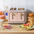 thumbnail image 4 of Beautiful 4-Slice Toaster with Touch-Activated Display, Rose by Drew Barrymore, 4 of 13