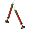 thumbnail image 1 of OULII 2Pcs Led Pillar Candles for Room Lights Plastic Red Candle Light 11.8X2.2X2.2in, 1 of 8