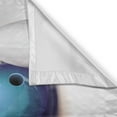 thumbnail image 3 of Ambesonne Bowling Party Kitchen Curtains, Thrown Ball Hit, 55"x45", White Pale Blue Red, 3 of 3