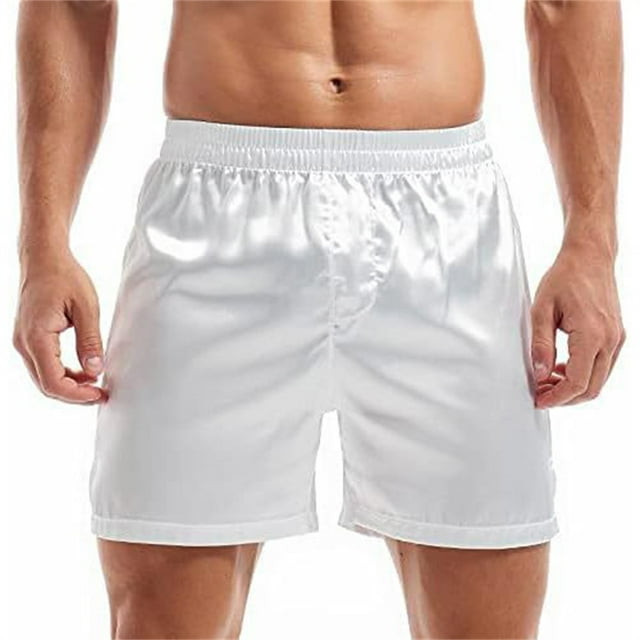 2025 Men's Satin Fashion Sport Shorts - Polyester/Spandex Blend, Mesh Lining, Breathable Design, Beach/Sport/Daily Wear, Practical Pockets