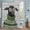 Green, variant on Black Sheep Shower Curtain Set with Hooks, Glasses Purple Sweater Wood Grain Funny Animal Water Repellent Sturdy Shower Curtains for Bathroom Decoration, Machine Washable 36x72 Inch