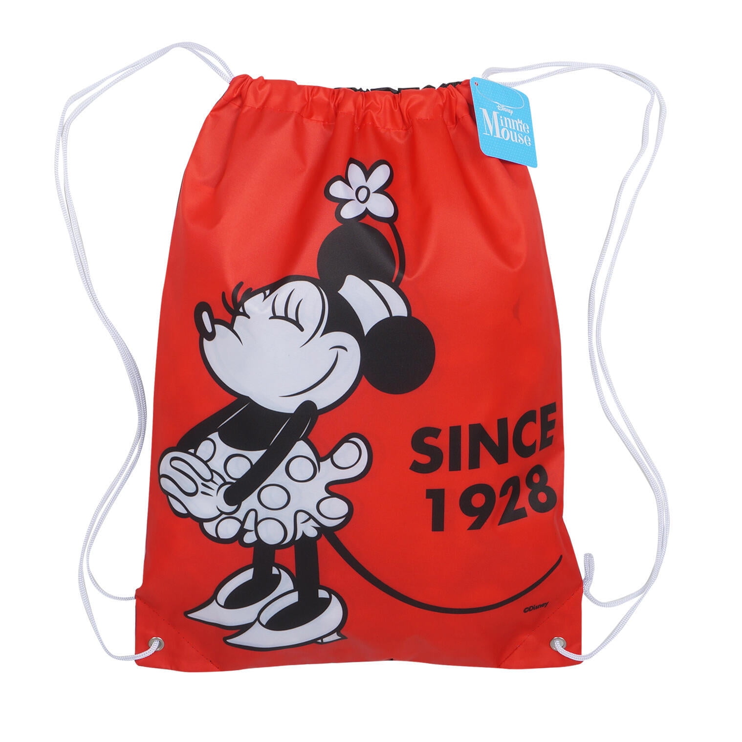 Disney 18" Minnie Mouse Drawstring Backpack Red CASE OF 32