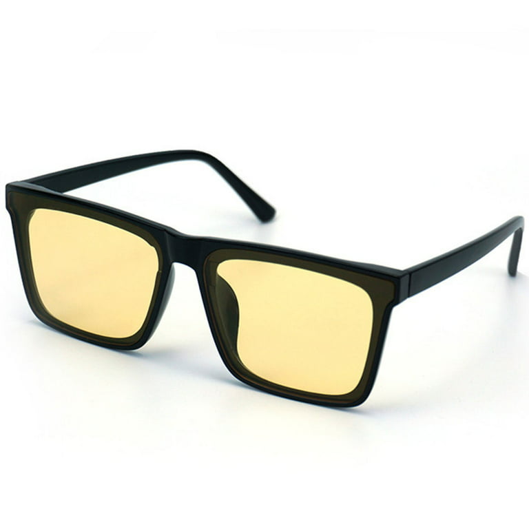 Funky Black Gold Square UV400 Sunglasses