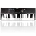 thumbnail image 3 of Teclado RockJam compacto de 61 teclas con atril para partituras, fuente de alimentación, pegatinas de notas de piano y lecciones de piano simples, 3 of 5