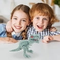 24CM Printed Dinosaur In Full Articulated Crystal Dinosaur with