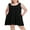 Black, variant on Plus Size T Shirt Dresses 3X for Women, VEPKUL Large Casual Tank Dress Sleeveless Loose Swing Sundress Swimsuit Cover Ups with Pockets