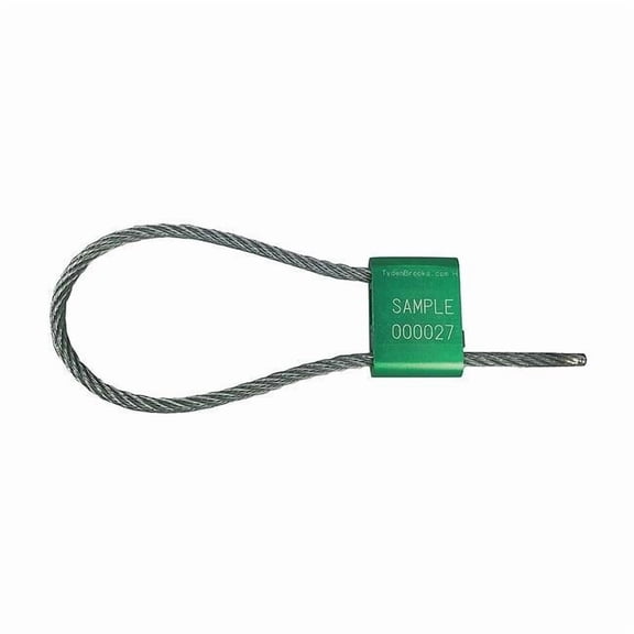 Tydenbrooks FS 50 Cable Seal,Green,PK200 V46030121-02-GRAI