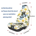 thumbnail image 2 of Lsque Bees Collecting Nectar Pattern Car Seat Covers for Front Seats , Waterproof Seat Covers for Cars, Sporty Front Seat Covers,Car Seat Cover Protector Front Seats, 2 of 5