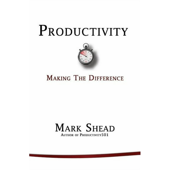 Productivity: Making the Difference (Paperback)