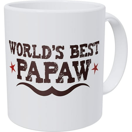 

Athenstics World s Best Papaw Grandfather 11 Ounces Funny Coffee Mug