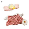 thumbnail image 1 of Doll Cloth Comfortable DIY Multiple Styles Duck Cartoon Stuffed Accessories Suit for Kids, 1 of 10