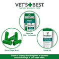 Vet's Best Dog Toothbrush, Teeth Cleaning for Dog or Cat, 10 Soft