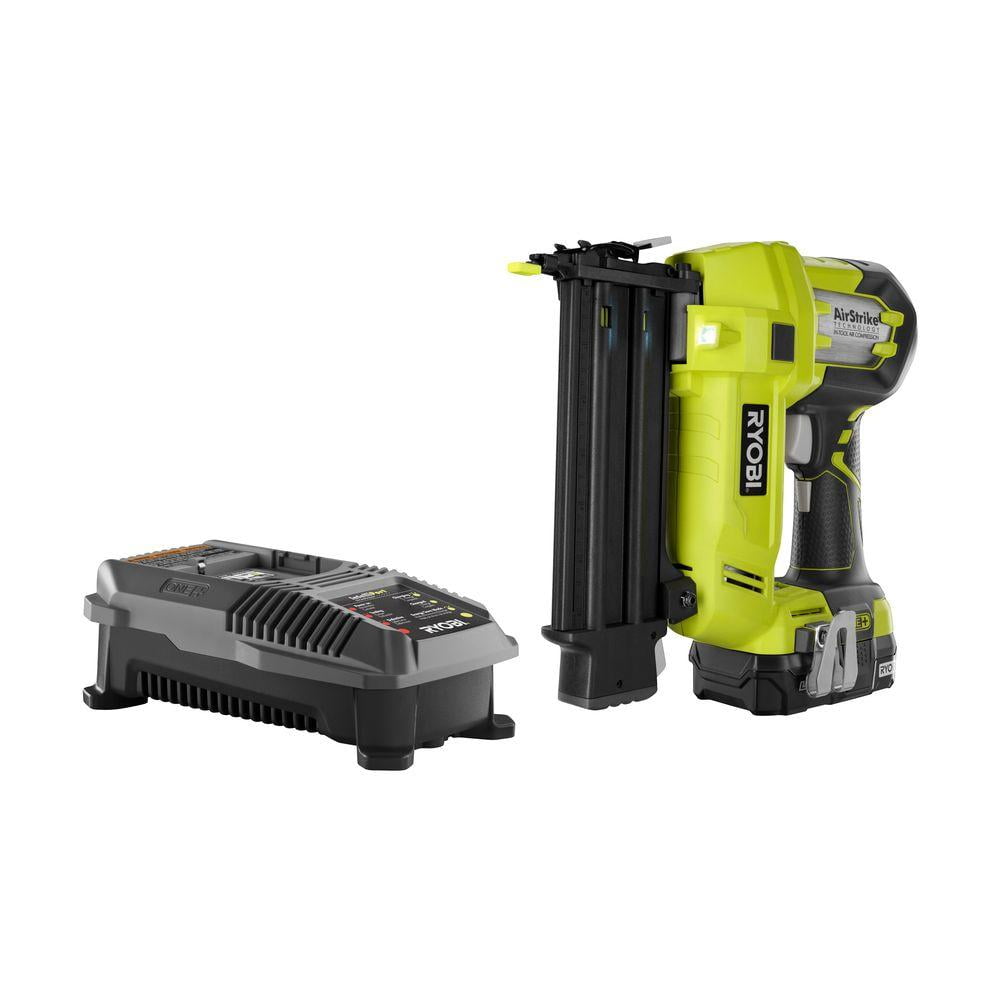 Ryobi 18Volt ONE+ AirStrike Brad Nailer Kit P854