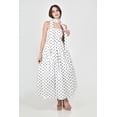 thumbnail image 1 of Vestido de lunares con lazo Roman Fashion /Juvenil, 4959 (Blanco) blanco G, 1 of 6
