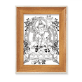 thumbnail image 1 of Culture Guanyin Chinese Character Figure Desktop Wooden Photo Frame Display Picture Art Painting Multiple Sets, 1 of 3
