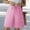 Pink, variant on Women's Bermuda Long Shorts with Pockets High Waisted Stretch Knee Length Shorts Casual Beach Shorts with Pockets Side Button Walking Pants Vacation Wear