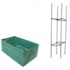 Planter Kit for Tomato, Beans, Recycle materil, For city Garden, or any back/ frony yards, Prodcut Size: 27.5x9.75x17.75