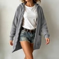 thumbnail image 5 of Wenini Women's Hooded Cable Knit Cardigan Sweater with Pockets 2026 Fall Trendy Coat Jacket, 5 of 5